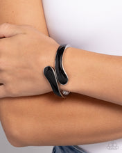 Load image into Gallery viewer, Painted Puzzle - Black Bracelet
