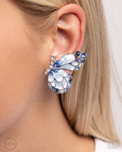 Load image into Gallery viewer, Decadent Descent - Blue Earring
