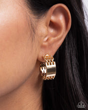 Load image into Gallery viewer, Interlocked Immunity - Gold Earring
