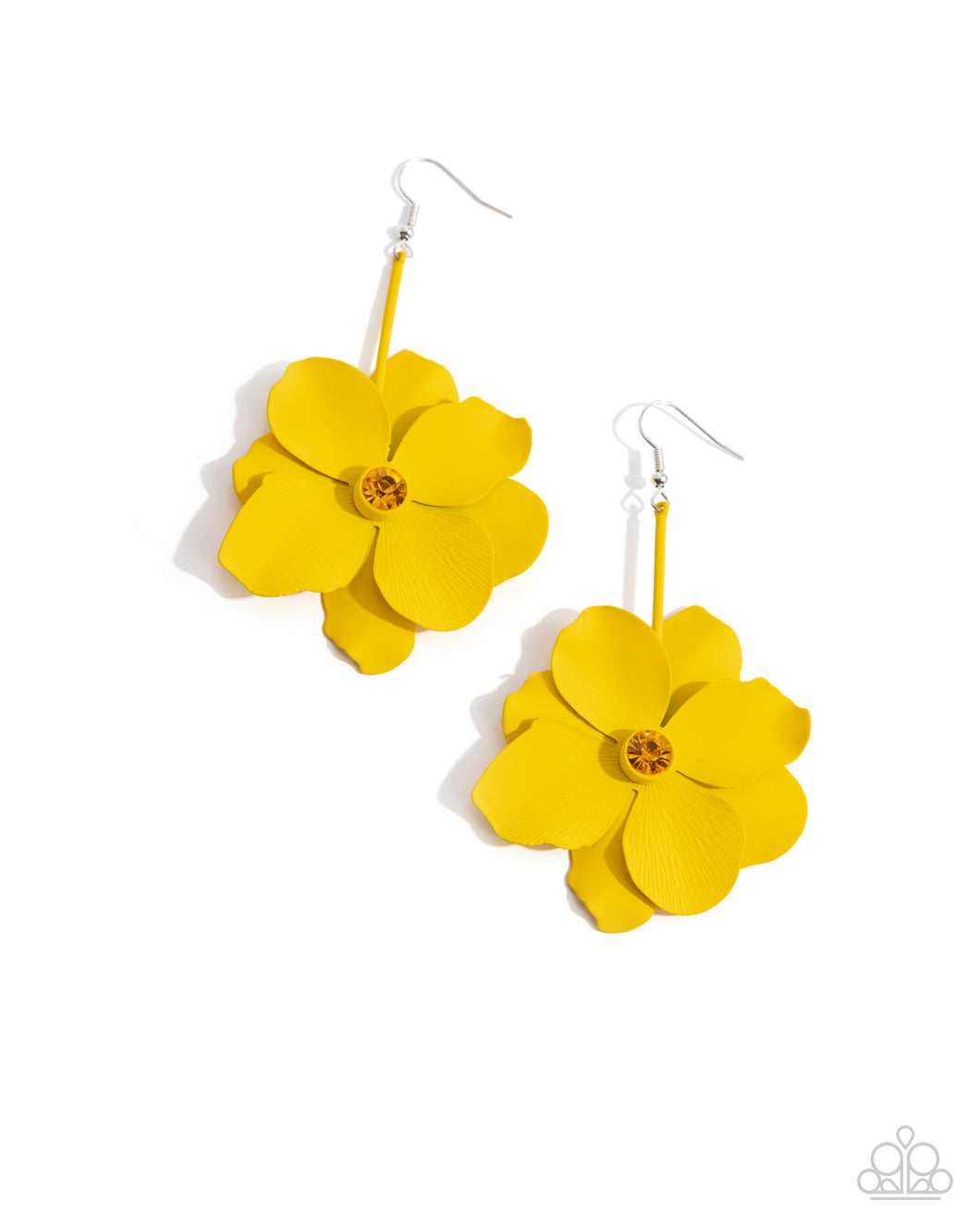 Generous Glisten - Yellow Earring