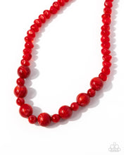 Load image into Gallery viewer, Not a Phase - Red Necklace
