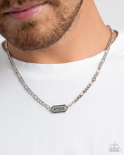 Load image into Gallery viewer, Strong Suit - Silver Necklace

