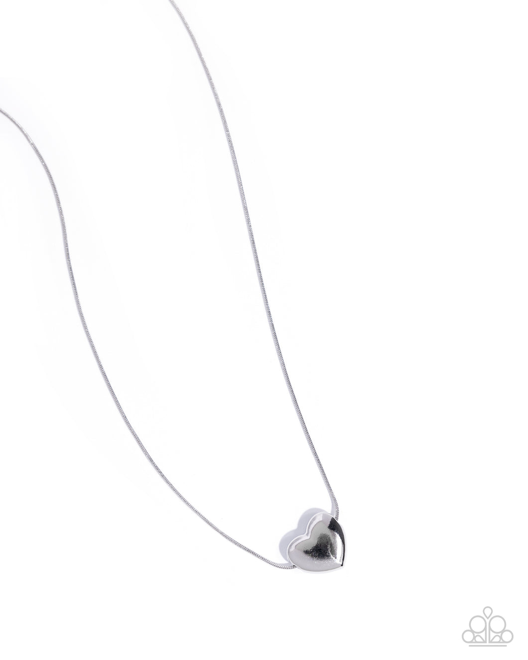 Loveable Look - Silver Necklace