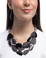 Load image into Gallery viewer, Smooth Spoken - Black Necklace
