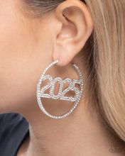 Load image into Gallery viewer, This is Gonna Be My Year - White Earring
