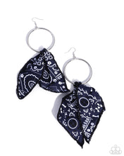 Load image into Gallery viewer, Bandana Belleza - Blue Earring
