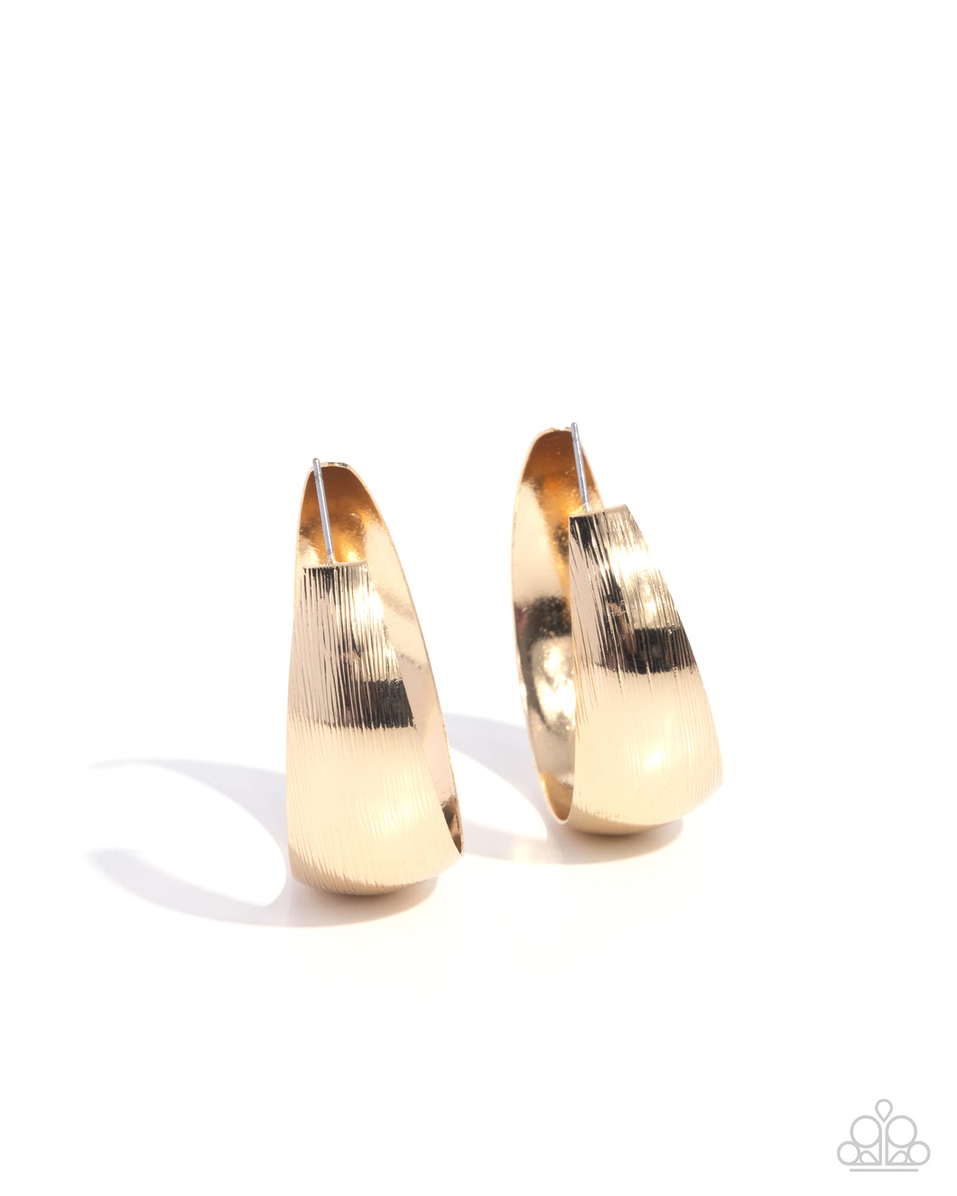 Subtle Sheen - Gold Earring