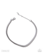 Load image into Gallery viewer, Macho Moment - Silver Necklace
