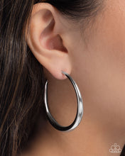 Load image into Gallery viewer, Sleek Selvage - Silver Earring
