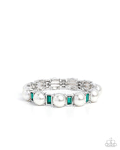 Load image into Gallery viewer, Pronged Palace - Green Bracelet
