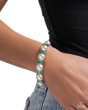 Load image into Gallery viewer, Pronged Palace - Green Bracelet
