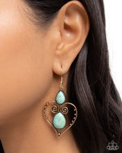 Load image into Gallery viewer, Selfless Stones - Gold Earring
