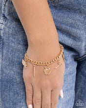 Load image into Gallery viewer, School is in Session - Gold Bracelet
