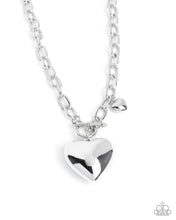 Load image into Gallery viewer, Heartfelt Hangout - Silver Necklace
