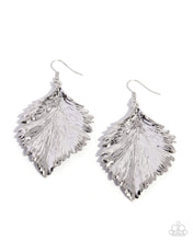 Load image into Gallery viewer, Feathered Flair - Silver Earring
