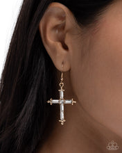 Load image into Gallery viewer, Heavenly Homage - Gold Earring
