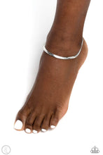 Load image into Gallery viewer, Tan Line Silver Anklet
