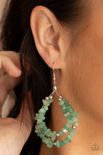 Load image into Gallery viewer, Canyon Rock Art - Green Earring
