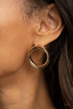 Load image into Gallery viewer, Always In The Loop - Gold Earring
