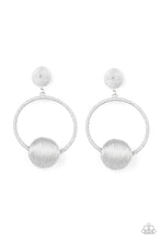 Load image into Gallery viewer, Social Sphere - Silver Earring
