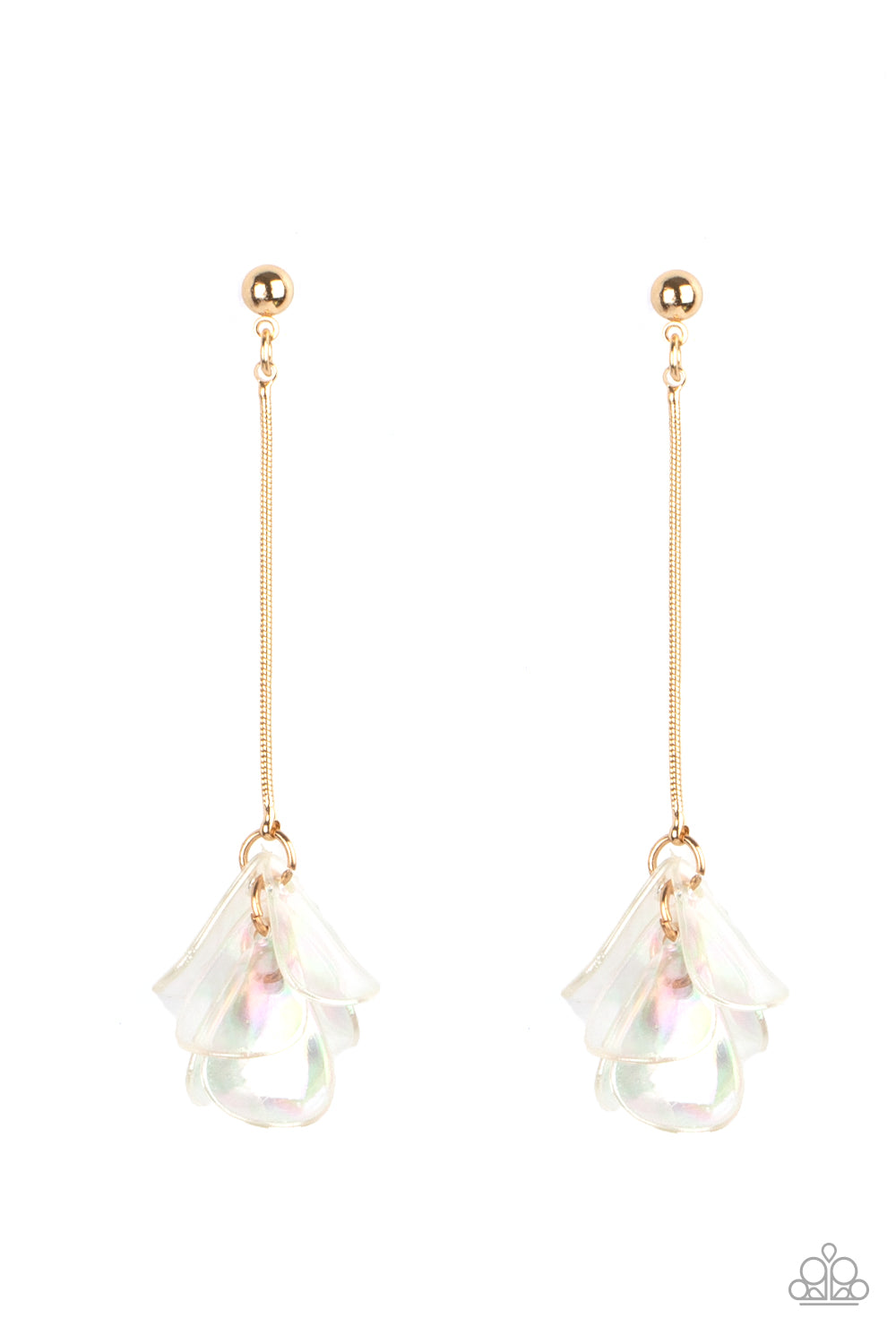 Keep Them In Suspense - Gold Earring