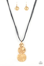 Load image into Gallery viewer, Circulating Shimmer - Black Necklace
