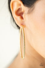 Load image into Gallery viewer, Resist The Twist - Gold Earring
