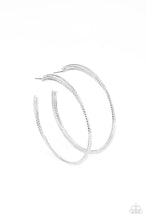 Load image into Gallery viewer, Candescent Curves - Silver Earring
