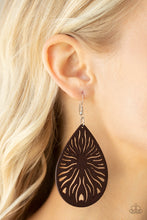 Load image into Gallery viewer, Sunny Incantations - Brown Earring
