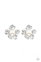 Load image into Gallery viewer, Apple Blossom Pearls - White Earring
