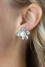 Load image into Gallery viewer, Apple Blossom Pearls - White Earring
