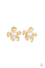 Load image into Gallery viewer, Apple Blossom Pearls - Gold Earring
