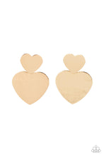 Load image into Gallery viewer, Heart-Racing Refinement - Gold Earring
