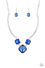 Load image into Gallery viewer, Divine IRIDESCENCE - Blue Necklace
