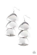 Load image into Gallery viewer, Modishly Metallic - Silver Earring
