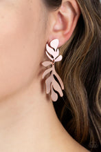 Load image into Gallery viewer, Palm Picnic - Copper Earring
