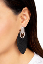 Load image into Gallery viewer, Wildly Workable - Black Earring
