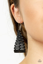 Load image into Gallery viewer, Urban Delirium - Black Earring
