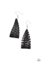 Load image into Gallery viewer, Urban Delirium - Black Earring
