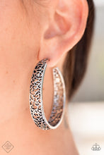 Load image into Gallery viewer, Garden for Two - Silver Earring
