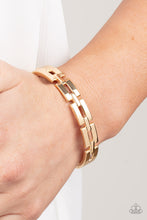 Load image into Gallery viewer, Closed Circuit Strategy - Gold  Bracelet
