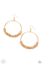 Load image into Gallery viewer, Retro Ringleader - Gold Earring
