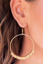 Load image into Gallery viewer, Retro Ringleader - Gold Earring
