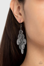 Load image into Gallery viewer, Cross It Off My List - Black Earring
