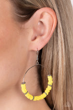 Load image into Gallery viewer, Loudly Layered - Yellow Earring
