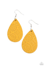 Load image into Gallery viewer, Stylishly Subtropical - Yellow Earring
