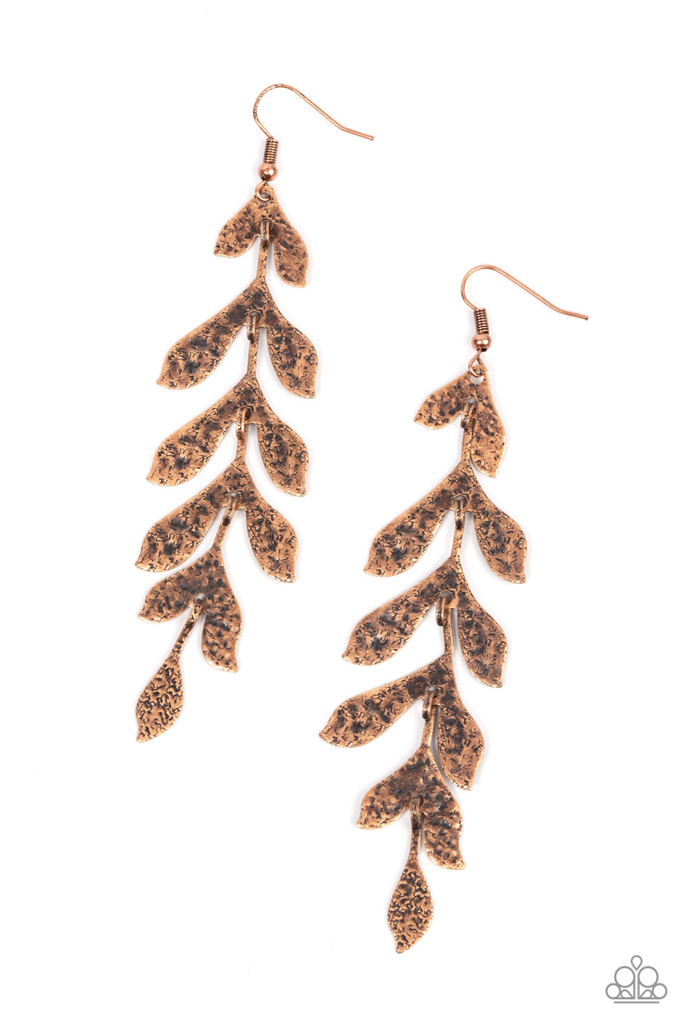 Lead From the FROND - Copper Earring