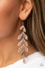 Load image into Gallery viewer, Lead From the FROND - Copper Earring
