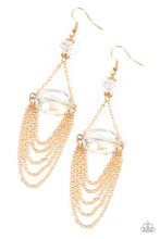 Load image into Gallery viewer, Ethereally Extravagant - Gold Earring
