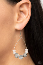 Load image into Gallery viewer, Tigris Treasure - White Earring
